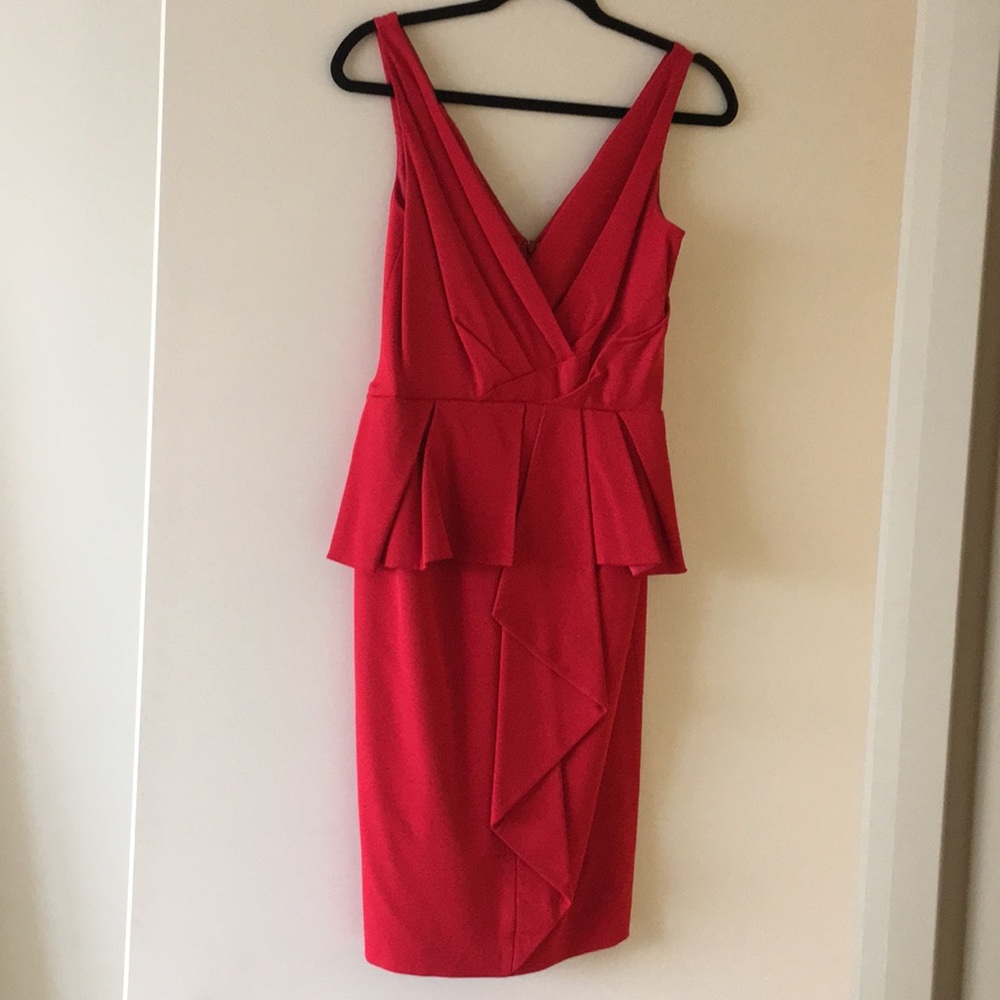 Make a Bold Statement- Coast red cocktail dress